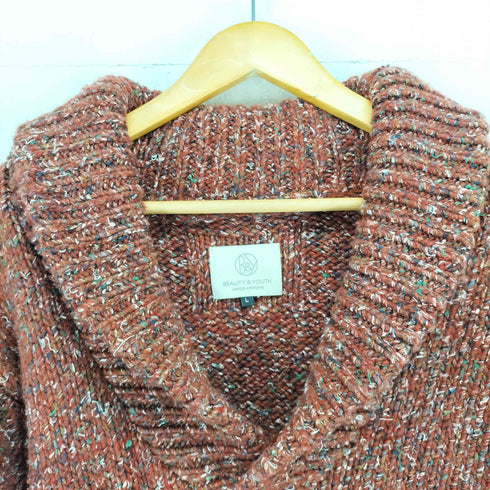 ビューティーアンドユースユナイテッドアローズ BEAUTY & YOUTH UNITED ARROWS カラーネップ ショールカラーカーディガン メンズ JPN:L