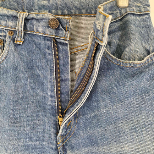リーバイス Levis 79年製 66前期 505デニムパンツ USA製 ボタン裏5 TALON42 バックポケット裏シングルステッチ メンズ 31/33