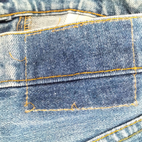 リーバイス Levis 79年製 66前期 505デニムパンツ USA製 ボタン裏5 TALON42 バックポケット裏シングルステッチ メンズ 31/33