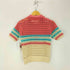 VOLTAGE CONTROL FILTER MESH BORDER TIGHT KNIT POLO レディース FREE