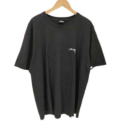ステューシー Stussy LOGO S/S TEE ワンポイント ショーンフォント プリント S/S クルーネック Tシャツ メンズ import:L