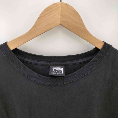 ステューシー Stussy LOGO S/S TEE ワンポイント ショーンフォント プリント S/S クルーネック Tシャツ メンズ import:L