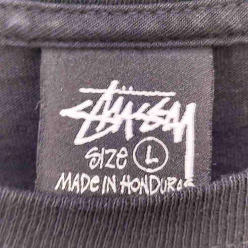 ステューシー Stussy LOGO S/S TEE ワンポイント ショーンフォント プリント S/S クルーネック Tシャツ メンズ import:L