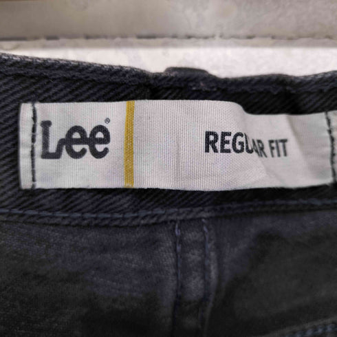 リー Lee REGULAR FIT ブラックデニム メンズ 34×32