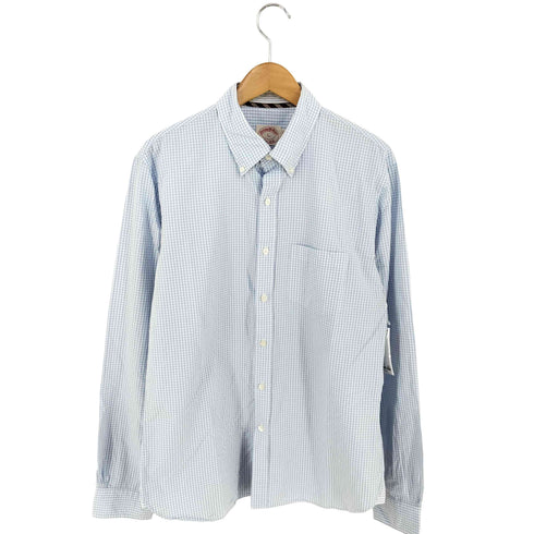 ブルックスブラザーズレッドフリース BROOKS BROTHERS REDFLEECE L/S チェック柄シャツ メンズ import:L