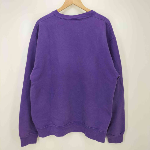 チャンピオン Champion 90-00S メキシコ製 青刺繍タグ スクリプトロゴ 刺繍 前V ガゼット クルーネック スウェット メンズ import:XXL