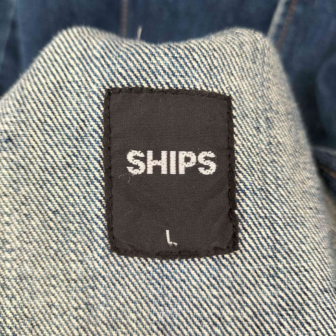 シップス SHIPS デニムカバーオール メンズ