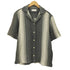 ザラ ZARA GRADIET STRIPED SHIRT オープンカラー ストライプ S/S シャツ メンズ import:S