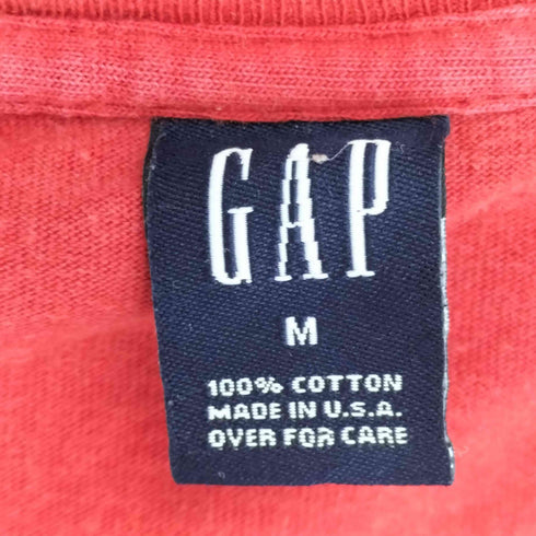 ギャップ Gap 00S USA製 フロントプリント S/S Tシャツ メンズ import:M