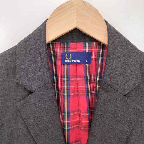 フレッドペリー FRED PERRY Chesterfield Coat 裏地 タータンチェック チェスター コート メンズ import:S