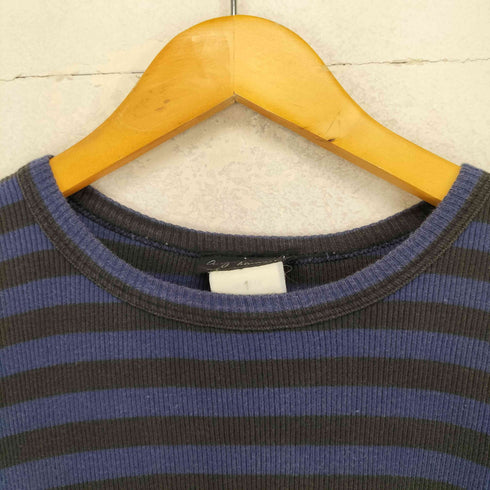 アニエスベーオム Agnes b.homme MADE IN FRANCE ボーダー柄カットソー メンズ JPN:1