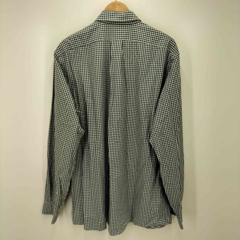 エディーバウアー Eddie Bauer WRINKLE RESISTANT CLASSIC FIT チェック レギュラーカラー L/S シャツ メンズ import:L
