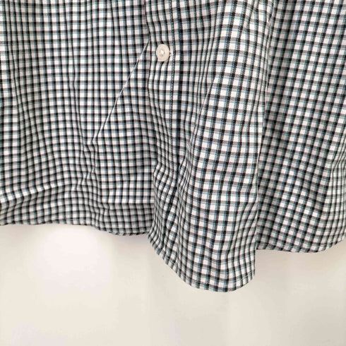 エディーバウアー Eddie Bauer WRINKLE RESISTANT CLASSIC FIT チェック レギュラーカラー L/S シャツ メンズ import:L