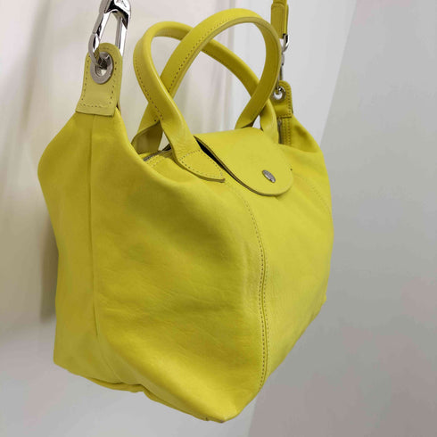 ロンシャン LONGCHAMP CITRON レザー 2WAY ショルダー バッグ レディース
