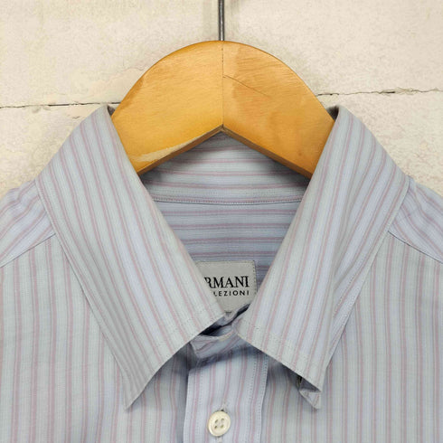 アルマーニコレツィオーニ ARMANI COLLEZIONI ストライプシャツ メンズ US:38
