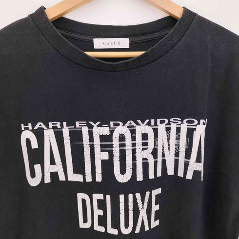 キャラクス CALUX HARLEY-DAVIDSON CALIFORNIA DELUXE リメイク Tシャツ ハーレーダビッドソン レディース