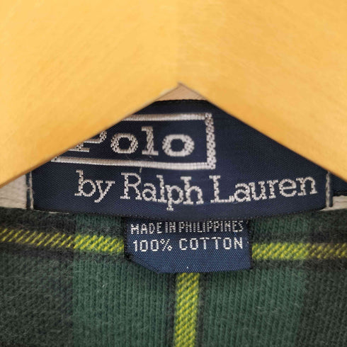 ポロバイラルフローレン Polo by RALPH LAUREN チェック ラガーシャツ メンズ import:M