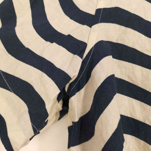 ユニクロ UNIQLO リネンブレンドオープンカラーシャツ レディース JPN:XL