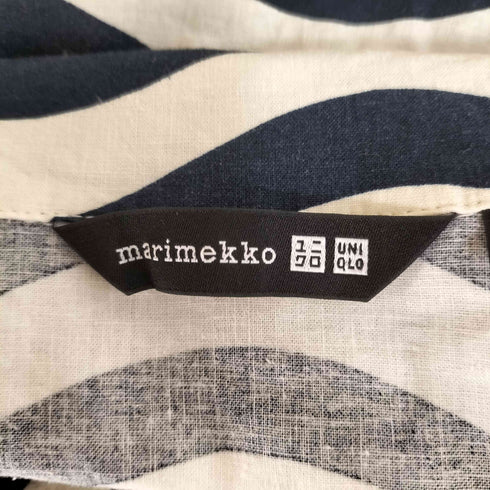 ユニクロ UNIQLO リネンブレンドオープンカラーシャツ レディース JPN:XL