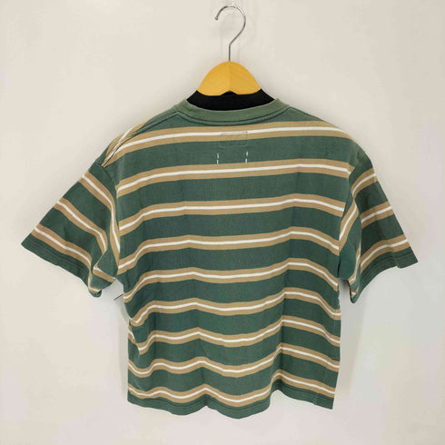 ザフォックスコレクション THE FOX COLLECTION FOX MULTI BORDER SS TEE メンズ JPN:M