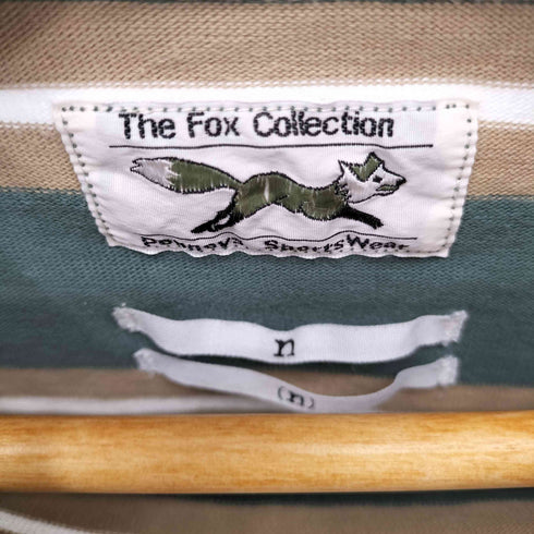 ザフォックスコレクション THE FOX COLLECTION FOX MULTI BORDER SS TEE メンズ JPN:M