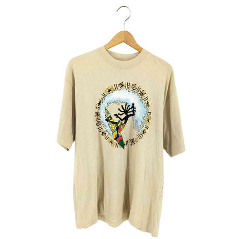 VALERIO ACTIVE WEAR NEXT サーファープリント クルーネックTシャツ メンズ import:XL