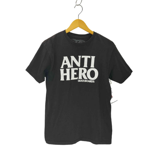 アンタイヒーロー ANTIHERO プリント クルーネック半袖Tシャツ メンズ JPN:M