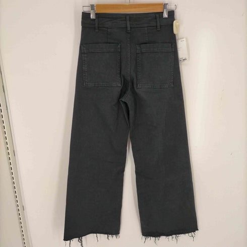 ザラ ZARA カットオフワイドデニムパンツ レディース 36