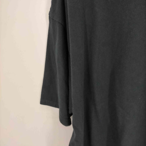 スカルプリント オーバーサイズ クルーネックTシャツ メンズ