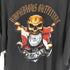 スカルプリント オーバーサイズ クルーネックTシャツ メンズ