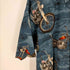 CLEAR WATER バイクプリント コットン半袖シャツ メンズ JPN:XL