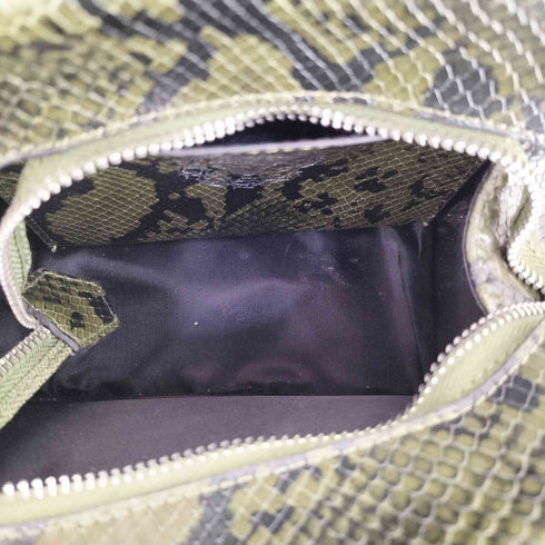 フェイス faith パイソン ハンドバッグ レディース