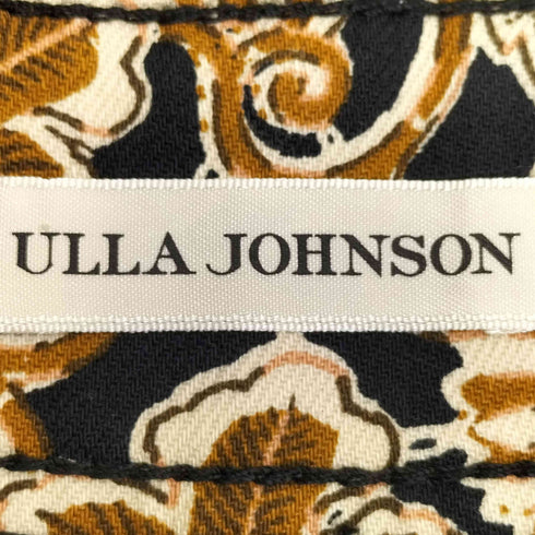ウラ ジョンソン ulla johnson 花柄 センターボタン ギャザー フレアスカート レディース JPN:2