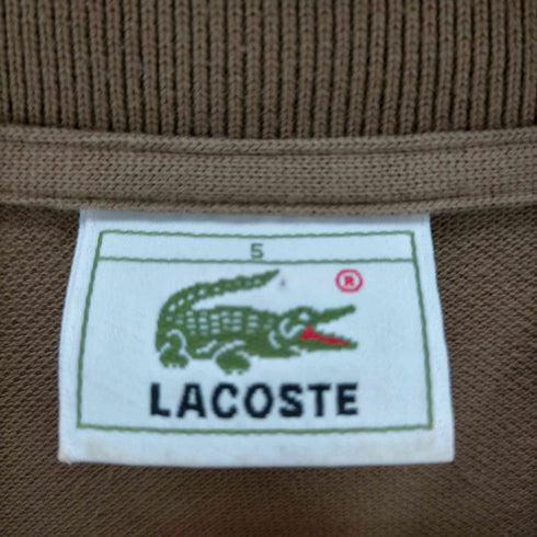 ラコステ LACOSTE ワンポイントロゴ刺繍ポロシャツ メンズ 5