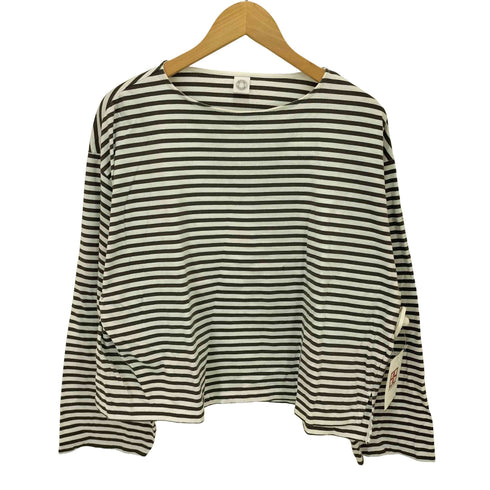 オーチバル ORCIVAL BOAT NECK L/S WIDE PO ワイド クルーネック ボーダー カットソー レディース