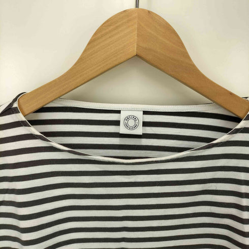 オーチバル ORCIVAL BOAT NECK L/S WIDE PO ワイド クルーネック ボーダー カットソー レディース