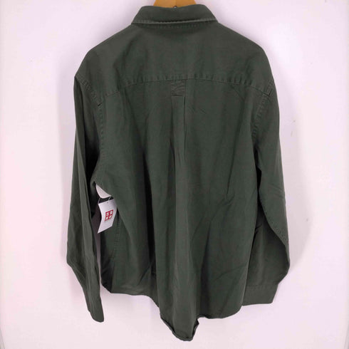 ランズエンド LANDS END フィリピン製 両フラップ レギュラーカラーシャツ メンズ JPN:XL 17-17 1/7