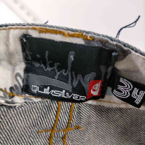 クイックシルバー Quiksilver 90~00s デザインデニムショーツ メンズ 34