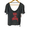 ステューシー Stussy VIVA LA プリント ラウンドネックカットソー レディース JPN:M