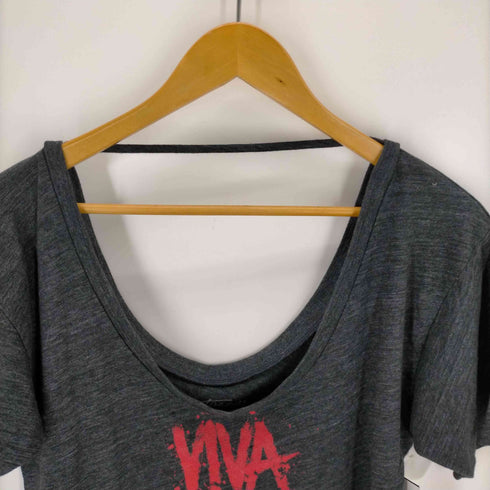 ステューシー Stussy VIVA LA プリント ラウンドネックカットソー レディース JPN:M