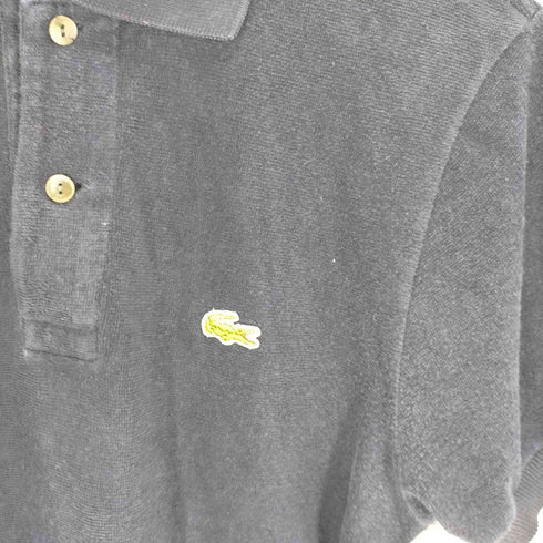 シュミーズラコステ CHEMISE LACOSTE フランス製 ワンポイントロゴ刺繍パイルポロシャツ メンズ 5