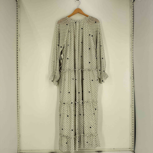 ザラ ZARA オーバーサイズ ドット メッシュ ワンピース レディース import:M