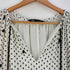 ザラ ZARA オーバーサイズ ドット メッシュ ワンピース レディース import:M