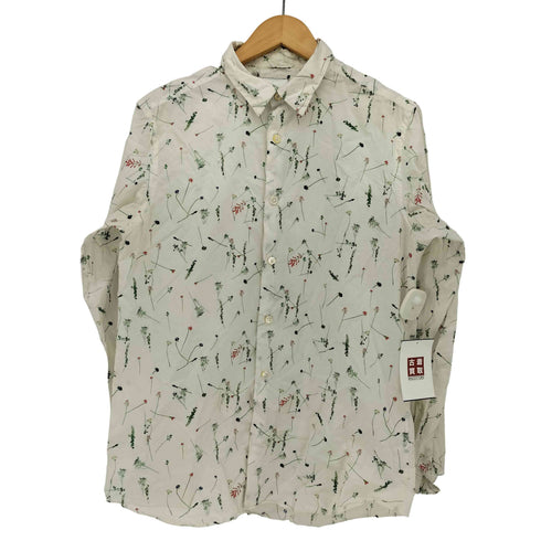ポールスミス Paul Smith 21AW CUT FLOWERS プリントシャツ 花柄 メンズ import:M