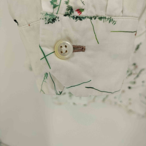 ポールスミス Paul Smith 21AW CUT FLOWERS プリントシャツ 花柄 メンズ import:M