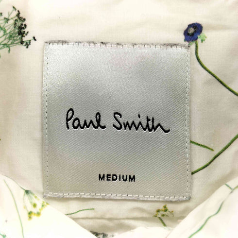 ポールスミス Paul Smith 21AW CUT FLOWERS プリントシャツ 花柄 メンズ import:M