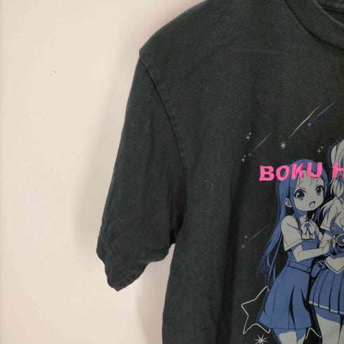ボクハタノシイ BOKU HA TANOSII キャラクタープリントTシャツ アニメT メンズ JPN:L