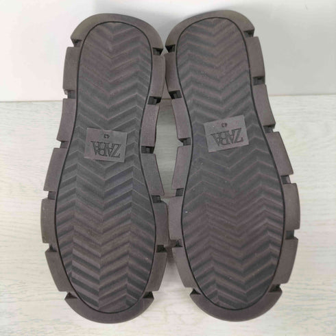 ザラ ZARA 厚底ローカットスニーカー メンズ EUR:43