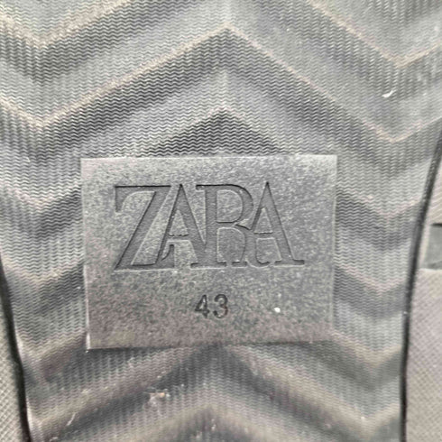 ザラ ZARA 厚底ローカットスニーカー メンズ EUR:43