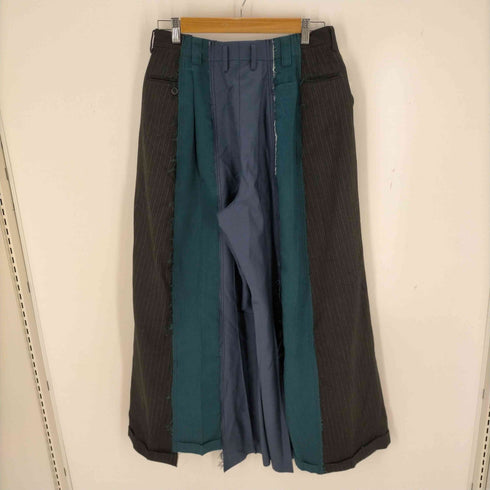 ノットコンベンショナル NOT CONVENTIONAL リメイク ドッキングワイドパンツ 袴パンツ メンズ